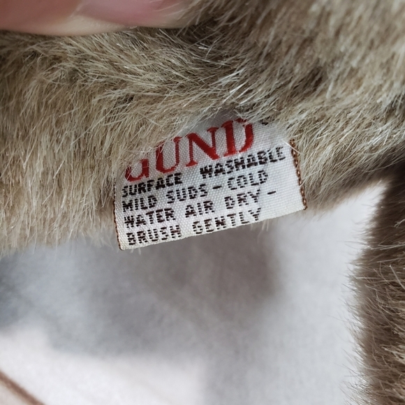 Gund Walrus Plush Stuffed Animal Fuzzy Brown 10 Inch 1986 - Picture 7 of 9